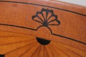 L73132: Set of 6 Biedermeier Style Satinwood Dinin