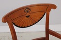 L73132: Set of 6 Biedermeier Style Satinwood Dinin