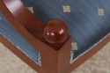 L73132: Set of 6 Biedermeier Style Satinwood Dinin