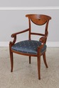 L73132: Set of 6 Biedermeier Style Satinwood Dinin