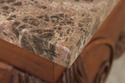73134: CENTURY Chippendale Style Marble Top Consol