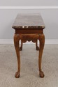 73134: CENTURY Chippendale Style Marble Top Consol