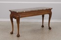 73134: CENTURY Chippendale Style Marble Top Consol