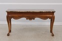 73134: CENTURY Chippendale Style Marble Top Consol