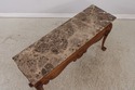 73134: CENTURY Chippendale Style Marble Top Consol