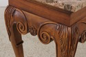 73134: CENTURY Chippendale Style Marble Top Consol