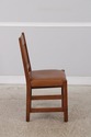F73149: Antique L&JG STICKLEY Mission Oak Leather 