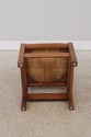 F73149: Antique L&JG STICKLEY Mission Oak Leather 