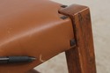 F73149: Antique L&JG STICKLEY Mission Oak Leather 