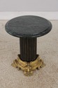 73150: Vintage Louis XVI Style Bronze Marble Top P
