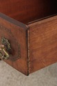 F73154: Vintage Carved Walnut Marble Top Sideboard