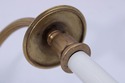 F73159: Pair Of French Style Brass Electric Sconce