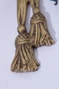 F73159: Pair Of French Style Brass Electric Sconce