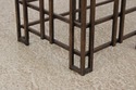73177: French Style Iron & Steel Base Stone Top Co