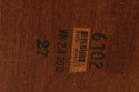 73183: STICKLEY Cherry Round Coffee Cocktail Table