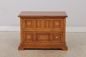 73186: Pair Of HENREDON Custom Folio 2 Drawer Oak 