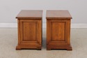 73186: Pair Of HENREDON Custom Folio 2 Drawer Oak 