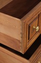 73186: Pair Of HENREDON Custom Folio 2 Drawer Oak 