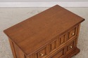 73186: Pair Of HENREDON Custom Folio 2 Drawer Oak 