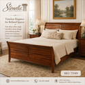 73189: ETHAN ALLEN Avenue King Size Cherry Modern 