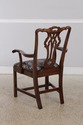 F73192: STATTON Cherry Chippendale Style Armchair
