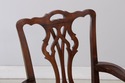 F73192: STATTON Cherry Chippendale Style Armchair