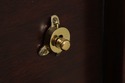 73194: HENKEL HARRIS Mahogany Tilt Top Pie Crust T