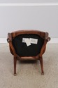 73198: Pair Of HENREDON Mahogany Tapestry Upholste