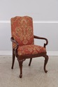 73198: Pair Of HENREDON Mahogany Tapestry Upholste