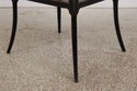 73199: Regency Ebony & Gold 4 Tier Etagere Bookcas