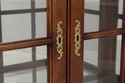 L73200: STATTON Cherry Chippendale Style Curio Cab