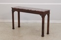 L73202: HENREDON Mahogany Marble Top Console Table