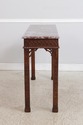 L73202: HENREDON Mahogany Marble Top Console Table