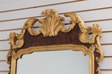 73204: LABARGE Giltwood Flame Walnut Frame Wall Mi