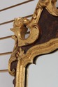 73204: LABARGE Giltwood Flame Walnut Frame Wall Mi