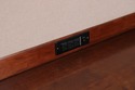 73217: STATTON Large Cherry Workspace Desk w. Hutc