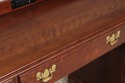 73217: STATTON Large Cherry Workspace Desk w. Hutc
