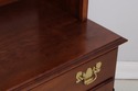 73217: STATTON Large Cherry Workspace Desk w. Hutc
