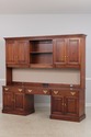 73217: STATTON Large Cherry Workspace Desk w. Hutc