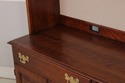 73217: STATTON Large Cherry Workspace Desk w. Hutc