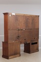 73217: STATTON Large Cherry Workspace Desk w. Hutc