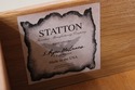 73217: STATTON Large Cherry Workspace Desk w. Hutc