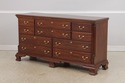 73219: STATTON New Market Cherry 10 Drawer Dresser