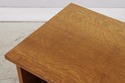 73226: STICKLEY Mission Oak 2 Drawer Media Console