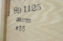 73226: STICKLEY Mission Oak 2 Drawer Media Console