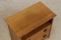 73226: STICKLEY Mission Oak 2 Drawer Media Console