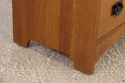 73226: STICKLEY Mission Oak 2 Drawer Media Console