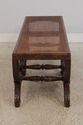 73235: French Louis XIV Double Seat Cane Bench