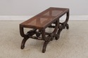 73235: French Louis XIV Double Seat Cane Bench