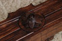 73235: French Louis XIV Double Seat Cane Bench